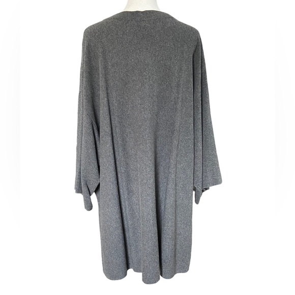 Eileen Fisher Wool Oversized Sweater Gray S - Picture 3 of 12